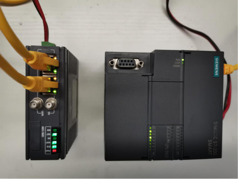 bifa必发智通网关连接plc示意图